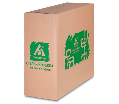 Кресло детское Бюрократ KD-4 синий космопузики крестовина пластик