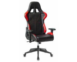 Кресло игровое Zombie VIKING 5 AERO черный/красный эко.кожа с подголов. крестовина пластик-foto12