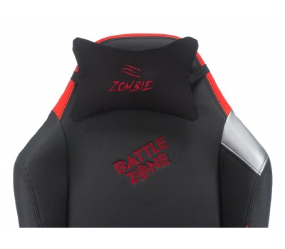 Кресло игровое Zombie HERO BATTLEZONE PRO черный/красный эко.кожа с подголов. крестовина пластик Кресло игровое Zombie HERO BATTLEZONE PRO черный/красный эко.кожа с подголов. крестовина пластик