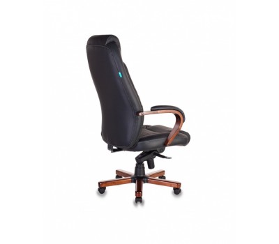 Кресло руководителя Бюрократ T-9923MAHOGANY черный кожа крестовина металл/дерево Кресло руководителя Бюрократ T-9923MAHOGANY черный кожа крестовина металл/дерево