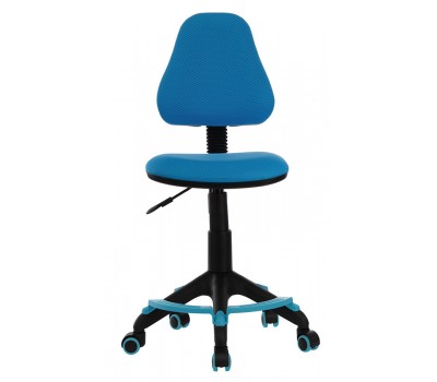 Кресло детское Бюрократ KD-4-F голубой TW-55 крестовина пластик подст.для ног Кресло детское Бюрократ KD-4-F голубой TW-55 крестовина пластик подст.для ног