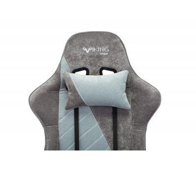 Кресло игровое Zombie VIKING X Fabric серо-голубой с подголов. крестовина пластик Кресло игровое Zombie VIKING X Fabric серо-голубой с подголов. крестовина пластик
