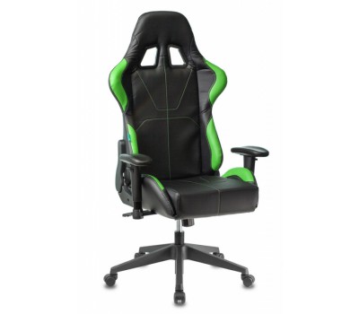Кресло игровое Zombie VIKING 5 AERO черный/салатовый эко.кожа с подголов. крестовина пластик Кресло игровое Zombie VIKING 5 AERO черный/салатовый эко.кожа с подголов. крестовина пластик