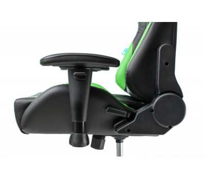 Кресло игровое Zombie VIKING 5 AERO черный/салатовый эко.кожа с подголов. крестовина пластик Кресло игровое Zombie VIKING 5 AERO черный/салатовый эко.кожа с подголов. крестовина пластик
