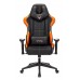 Кресло игровое Zombie VIKING 5 AERO черный/оранжевый эко.кожа с подголов. крестовина пластик