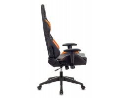 Кресло игровое Zombie VIKING 5 AERO черный/оранжевый эко.кожа с подголов. крестовина пластик-foto13