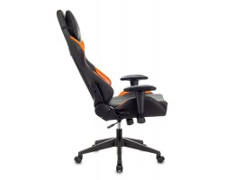 Кресло игровое Zombie VIKING 5 AERO черный/оранжевый эко.кожа с подголов. крестовина пластик-foto5
