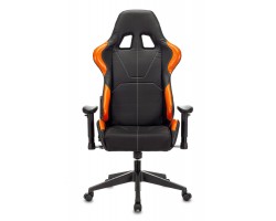 Кресло игровое Zombie VIKING 5 AERO черный/оранжевый эко.кожа с подголов. крестовина пластик-foto11