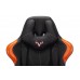 Кресло игровое Zombie VIKING 5 AERO черный/оранжевый эко.кожа с подголов. крестовина пластик