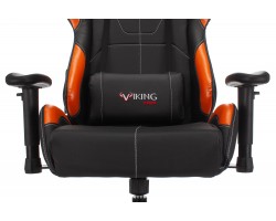 Кресло игровое Zombie VIKING 5 AERO черный/оранжевый эко.кожа с подголов. крестовина пластик-foto6