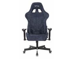 Кресло игровое Zombie VIKING KNIGHT Fabric синий Light-27 с подголов. крестовина металл-foto14