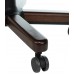 Кресло руководителя Бюрократ T-9927WALNUT горчичный кожа крестовина металл/дерево