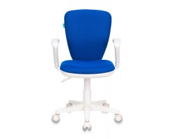 Кресло детское Бюрократ KD-W10AXSN синий 26-21 крестовина пластик пластик белый-foto2
