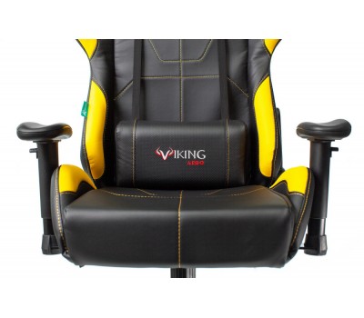 Кресло игровое Zombie VIKING 5 AERO черный/желтый эко.кожа с подголов. крестовина пластик Кресло игровое Zombie VIKING 5 AERO черный/желтый эко.кожа с подголов. крестовина пластик
