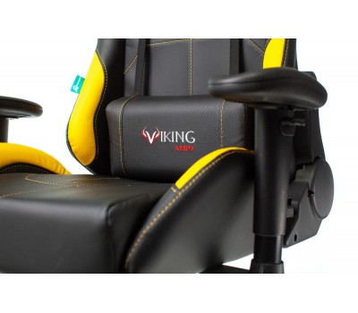 Кресло игровое Zombie VIKING 5 AERO черный/желтый эко.кожа с подголов. крестовина пластик Кресло игровое Zombie VIKING 5 AERO черный/желтый эко.кожа с подголов. крестовина пластик