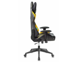 Кресло игровое Zombie VIKING 5 AERO черный/желтый эко.кожа с подголов. крестовина пластик-foto3