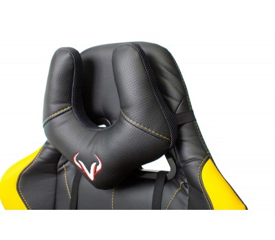 Кресло игровое Zombie VIKING 5 AERO черный/желтый эко.кожа с подголов. крестовина пластик Кресло игровое Zombie VIKING 5 AERO черный/желтый эко.кожа с подголов. крестовина пластик