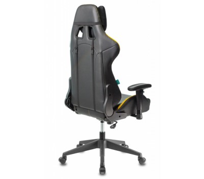 Кресло игровое Zombie VIKING 5 AERO черный/желтый эко.кожа с подголов. крестовина пластик Кресло игровое Zombie VIKING 5 AERO черный/желтый эко.кожа с подголов. крестовина пластик