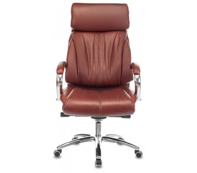 Кресло руководителя Бюрократ T-9904NSL светло-коричневый Leather Eichel кожа с подголов. крестовина металл хром Кресло руководителя Бюрократ T-9904NSL светло-коричневый Leather Eichel кожа с подголов. крестовина металл хром