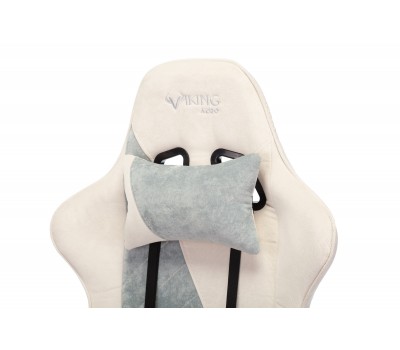Кресло игровое Zombie VIKING X Fabric белый/серо-голубой с подголов. крестовина пластик Кресло игровое Zombie VIKING X Fabric белый/серо-голубой с подголов. крестовина пластик