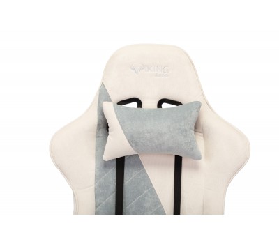 Кресло игровое Zombie VIKING X Fabric белый/серо-голубой с подголов. крестовина пластик Кресло игровое Zombie VIKING X Fabric белый/серо-голубой с подголов. крестовина пластик