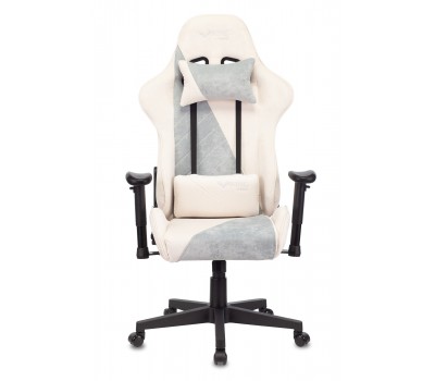 Кресло игровое Zombie VIKING X Fabric белый/серо-голубой с подголов. крестовина пластик Кресло игровое Zombie VIKING X Fabric белый/серо-голубой с подголов. крестовина пластик