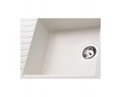 Кухонная мойка MILA 1B1D WHITE KUPPERSBERG-foto3