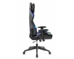 Кресло игровое Zombie VIKING 5 AERO черный/синий эко.кожа с подголов. крестовина пластик-foto3