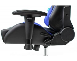 Кресло игровое Zombie VIKING 5 AERO черный/синий эко.кожа с подголов. крестовина пластик-foto11