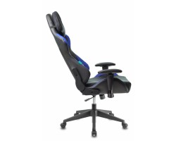 Кресло игровое Zombie VIKING 5 AERO черный/синий эко.кожа с подголов. крестовина пластик-foto5