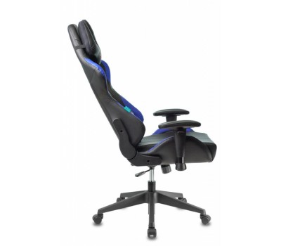 Кресло игровое Zombie VIKING 5 AERO черный/синий эко.кожа с подголов. крестовина пластик Кресло игровое Zombie VIKING 5 AERO черный/синий эко.кожа с подголов. крестовина пластик
