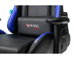 Кресло игровое Zombie VIKING 5 AERO черный/синий эко.кожа с подголов. крестовина пластик-foto9