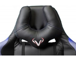 Кресло игровое Zombie VIKING 5 AERO черный/синий эко.кожа с подголов. крестовина пластик-foto7