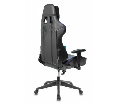 Кресло игровое Zombie VIKING 5 AERO черный/синий эко.кожа с подголов. крестовина пластик Кресло игровое Zombie VIKING 5 AERO черный/синий эко.кожа с подголов. крестовина пластик
