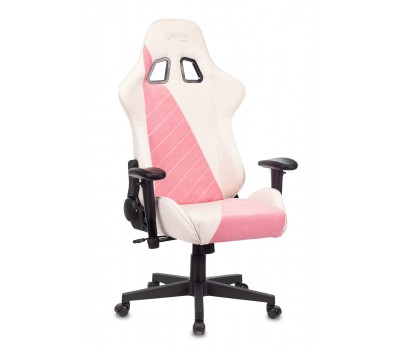 Кресло игровое Zombie VIKING X Fabric белый/розовый с подголов. крестовина пластик Кресло игровое Zombie VIKING X Fabric белый/розовый с подголов. крестовина пластик