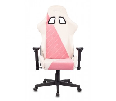 Кресло игровое Zombie VIKING X Fabric белый/розовый с подголов. крестовина пластик Кресло игровое Zombie VIKING X Fabric белый/розовый с подголов. крестовина пластик