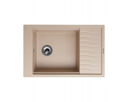 Кухонная мойка MILA 1B1D BEIGE KUPPERSBERG