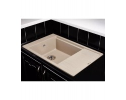 Кухонная мойка MILA 1B1D BEIGE KUPPERSBERG-foto2
