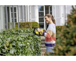 Аккумуляторный кусторез KARCHER  HGE 18-45 Battery Set-foto2