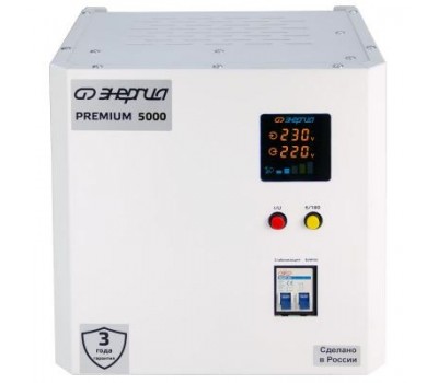 Стабилизатор напряжения Энергия Premium Light 5000