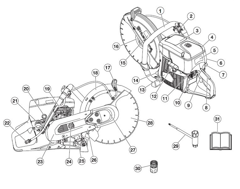 HUSQVARNA K 770