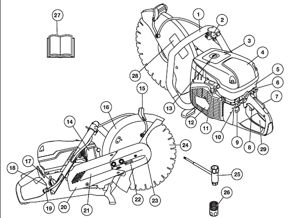 HUSQVARNA K 970